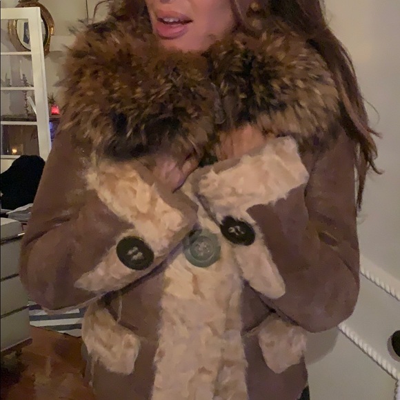 Shearling Coat Purchased in Milan Italy 🇮🇹 - Picture 5 of 8
